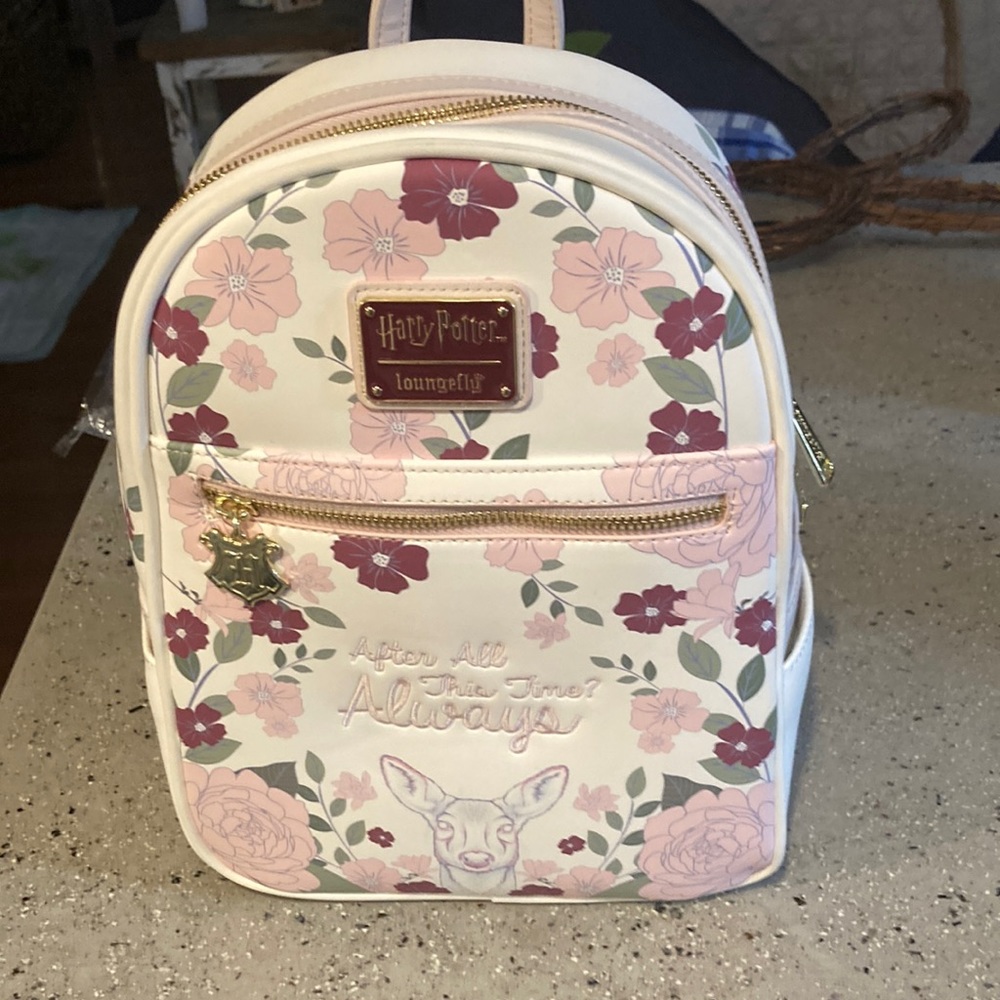 Harry potter, always floral, mini backpack
